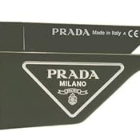 New Wome's Prada PR 59ZS Sunglasses Military Dark Green Butterfly - Picture 4 of 7